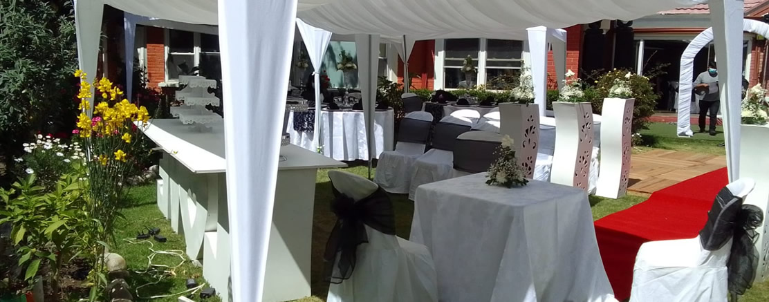 Espacios acogedores para tus eventos